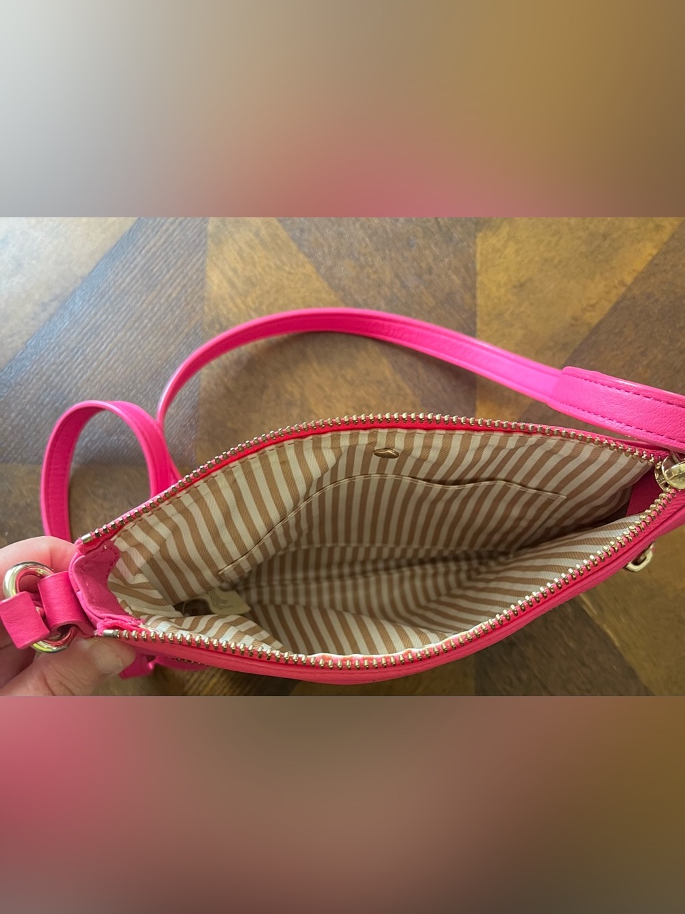 kate spade Bright Pink Leather Crossbody Bag - Picture 3 of 13